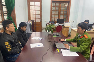 Công an xã Tiên Điền (Hà Tĩnh): Bắt giữ hai đối tượng truy nã