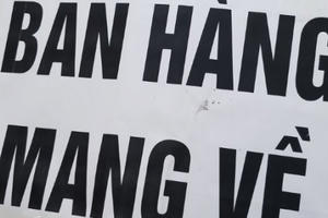 Thanh Hóa: Từ 12h, ngày 12/8, tạm dừng bán hàng ăn uống tại chỗ