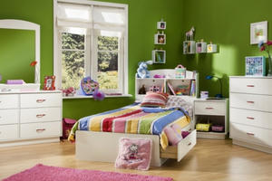 Ngắm những căn phòng độc đáo cho trẻ nhỏ với gam mầu ấn tượng