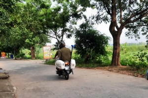 [Chùm ảnh]: Buổi sáng đầu tiên trong khu phong tỏa xã Đại Đồng, huyện Tiên Du