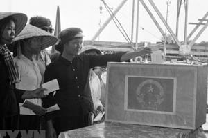 45 năm Ngày Tổng tuyển cử bầu Quốc hội của nước Việt Nam thống nhất