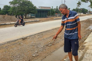 Người dân thị xã Cửa Lò bức xúc với dự án gần 230 tỷ thi công với tốc độ... rùa bò