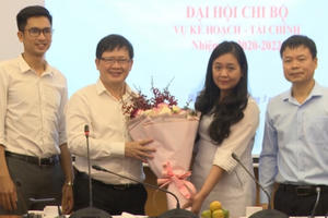 Đại hội Chi Bộ Vụ Kế Hoạch - Tài chính (Bộ Tư pháp) nhiệm kỳ 2020-2022