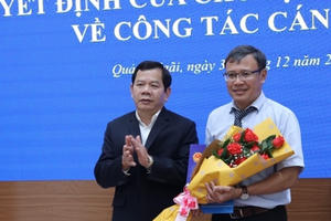Bổ nhiệm ông Nguyễn Anh Nam làm Phó Giám đốc Sở Tài chính Quảng Ngãi