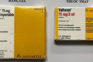 Bộ Y tế tiếp tục cảnh báo về sản phẩm thuốc nghi giả nhãn hiệu