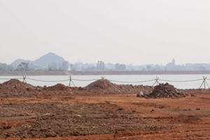 Ninh Bình: Lợi dụng thực hiện dự án công ty PV-Inconess san lấp trái phép lòng hồ Yên Thắng