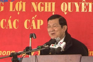 Lãnh đạo Đảng và Nhà nước thăm, chúc Tết đồng bào dân tộc