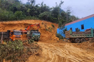 Tuyên Quang: Nghi vấn lợi dụng việc chống sạt lở để lấp ruộng, san nền trái phép tại xã Kiến Thiết