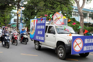 Tiền Giang: Mít tinh hưởng ứng ngày ASEAN phòng, chống sốt xuất huyết lần thứ XV năm 2025