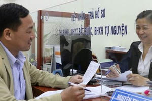 Mỗi tổ dân phố có ít nhất một điểm thu bảo hiểm xã hội tự nguyện