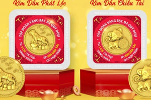 Các sản phẩm vàng của DOJI hút khách dịp Thần Tài
