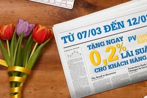 PVCombank dành nhiều ưu đãi cho khách hàng nữ dịp 8/3