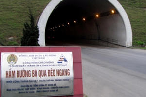 Ngân hàng xác nhận có vốn để đào hầm đường bộ qua Đèo Ngang