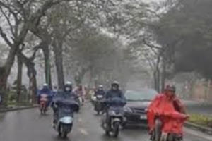 Dự báo thời tiết 25.1: Miền Bắc khả năng có mưa phùn kèm sương mù giăng kín