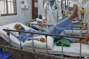 10 phút cứu sống cụ ông U90 đột quỵ nặng