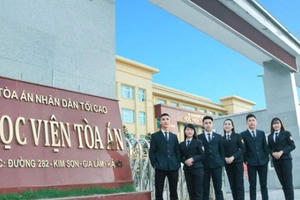 Học viện Tòa án tuyển thí sinh dưới 25 tuổi, không nói ngọng, nói lắp