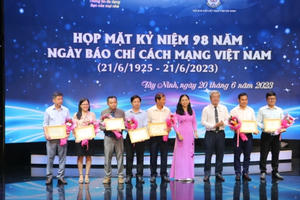 Tây Ninh họp mặt kỷ niệm 98 năm ngày Báo chí cách mạng Việt Nam