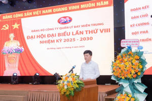 Tổng Giám đốc VATM: Tiếp tục kiên trì với ba đột phá chiến lược mà Đại hội Đảng đề ra
