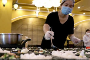 Hình ảnh suất ăn tại các cơ sở y tế, khu cách ly ở Đà Nẵng