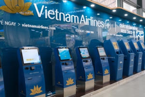 Vietnam Airlines triển khai dịch vụ làm thủ tục trực tuyến tại sân bay Thọ Xuân Vietnam Airlines triển khai dịch vụ làm thủ tục trực tuyến tại sân bay Thọ Xuân