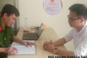 Lào Cai: Bắt đối tượng làm giả con dấu, tài liệu của cơ quan tổ chức