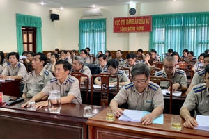 Cục THADS tỉnh Bình Định tổ chức tập huấn công tác nghiệp vụ