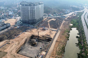 “Diện mạo” Dự án Trung tâm thương mại Aeon Mall Hạ Long sau hơn 1 tháng khởi công