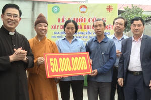 Quảng Ninh: Mặt trận Tổ quốc phát huy vai trò đại đoàn kết tôn giáo