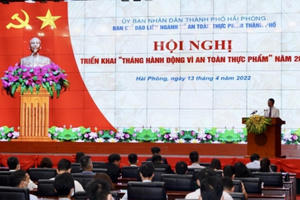 Hải Phòng: Triển khai “Tháng hành động vì an toàn thực phẩm năm 2022"
