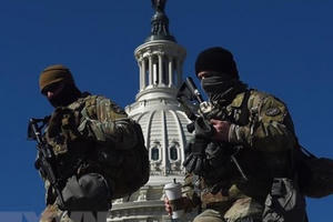 Mỹ chi hơn 520 triệu USD cho hoạt động của Vệ binh tại Đồi Capitol