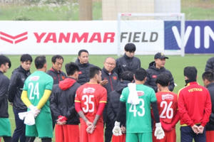 Chốt danh sách 23 cầu thủ ĐT Việt Nam cho trận tái đấu với ĐT Trung Quốc