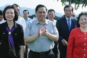 Thủ tướng Phạm Minh Chính dự Lễ khởi công tổ hợp Thiên đường sữa Mộc Châu