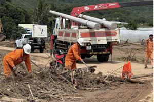 Công an điều tra sự cố vỡ hồ chứa nước trên núi ở Lâm Đồng khiến một bé gái tử vong