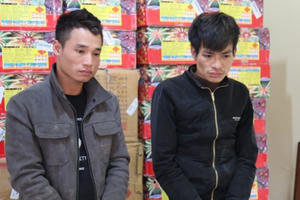 Vĩnh Phúc: Bắt giữ 2 đối tượng mua bán, vận chuyển 465kg pháo nổ