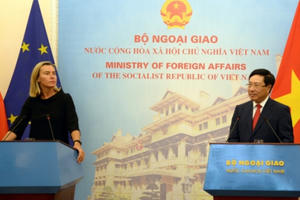 EU chia sẻ quan ngại của Việt Nam về căng thẳng gần đây ở Biển Đông