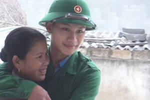 Nghệ An: Gương sáng thanh niên tình nguyện nhập ngũ ở Nam Đàn