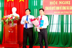 Ông Đỗ Quang Nghĩa làm Phó giám đốc Sở Thông tin và Truyền thông Quảng Ngãi