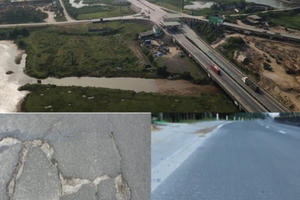 Đường nghìn tỷ do Cienco4 làm chủ đầu tư "vá chằng, vá đụp"