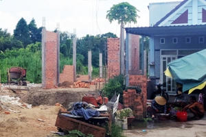 Kiên Giang: Tái diễn tình trạng xây dựng trái phép trên địa bàn phường Vĩnh Quang