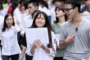 Nhiều trường đại học đồng loạt công bố điểm sàn xét tuyển 2016