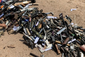 Quảng Bình: Tiêu hủy 377 vũ khí, vật liệu nổ, công cụ hỗ trợ