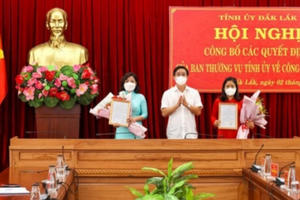 Đắk Lắk: Điều động, bổ nhiệm nhiều lãnh đạo sở, ngành Đắk Lắk: Điều động, bổ nhiệm nhiều lãnh đạo sở, ngành