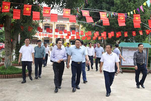 Huyện Nam Đàn (Nghệ An) đạt chuẩn Nông thôn mới nâng cao năm 2024