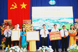 Tân Trụ - Long An: Xã Bình Lãng đạt chuẩn nông thôn mới nâng cao