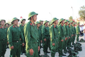 Hôm nay, hàng nghìn thanh niên Thủ đô lên đường nhập ngũ