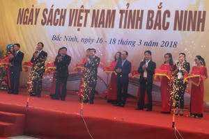 "Sách - văn hoá, phát triển và hội nhập" tôn vinh trên quê hương Kinh Bắc