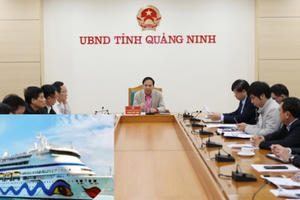 UBND tỉnh Quảng Ninh họp bàn phương án đón tàu biển quốc tế trước đại dịch Covid-19