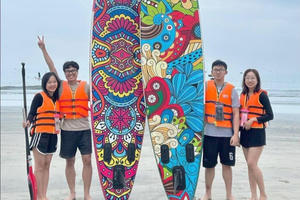 Bình Thuận: Lần đầu tiên đảo Phú Quý có lễ hội chèo thuyền Sup