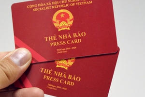 Điều kiện cấp thẻ nhà báo