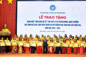 Điện Biên: Phong tặng danh hiệu “Nhà giáo Ưu tú” cho 43 nhà giáo Điện Biên: Phong tặng danh hiệu “Nhà giáo Ưu tú” cho 43 nhà giáo